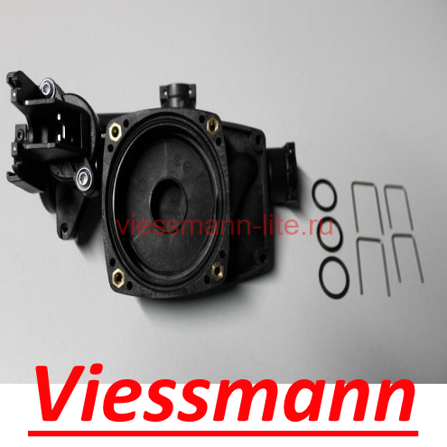 Корпус насоса Grundfos приводом (адаптером) шагового двигателя (7825722)  для настенных котлов марки Viessmann Vitopend